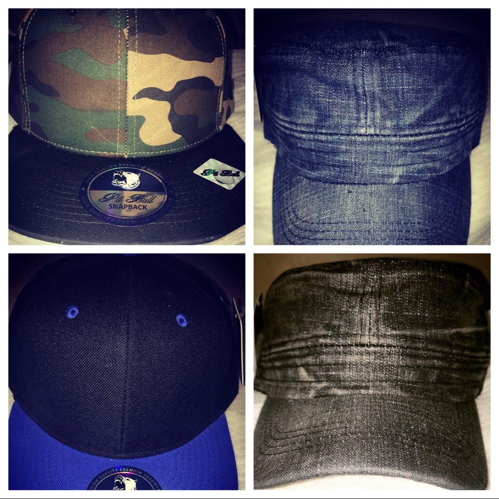 Bundle deal 4 caps for $75